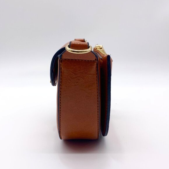 Unbranded Brown Saddle Crossbody - Picture 4 of 11